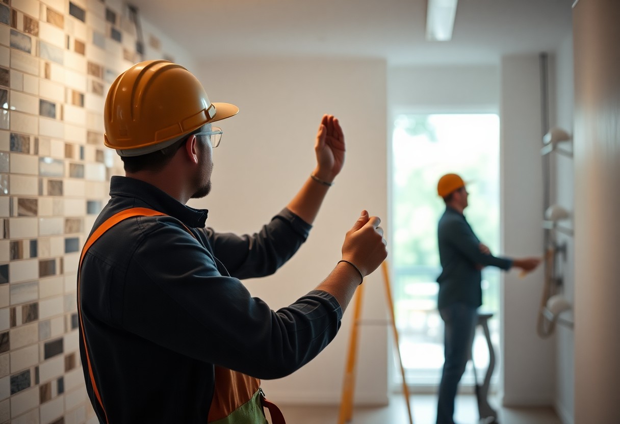 Pose de carrelage, peinture, électricité, plomberie – un seul interlocuteur