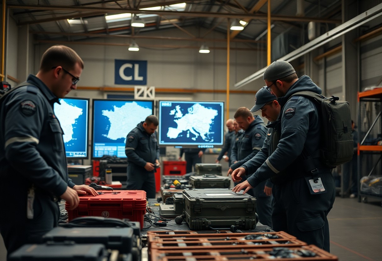 Des équipes prêtes à intervenir en moins de 2 semaines partout en France