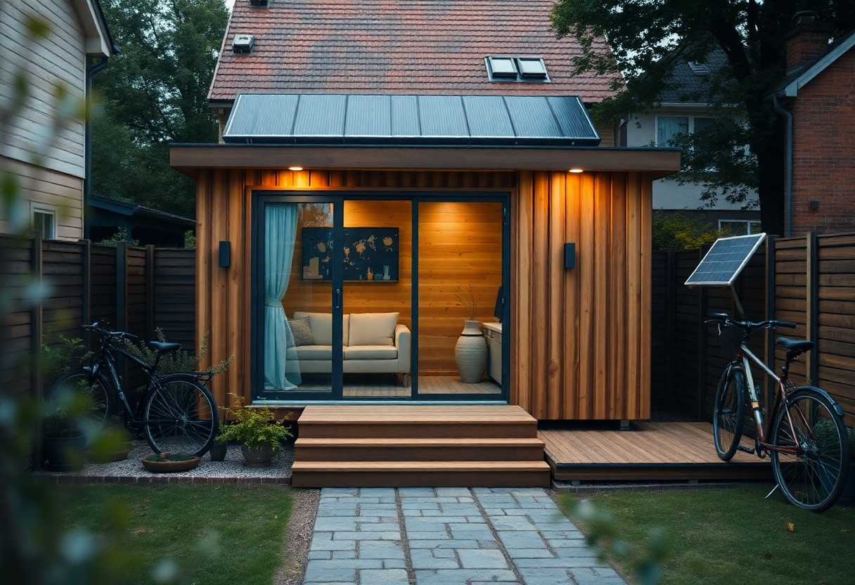 Logement indépendant dans le jardin – la solution pour accueillir un proche sans déménager